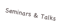 Seminars & Talks